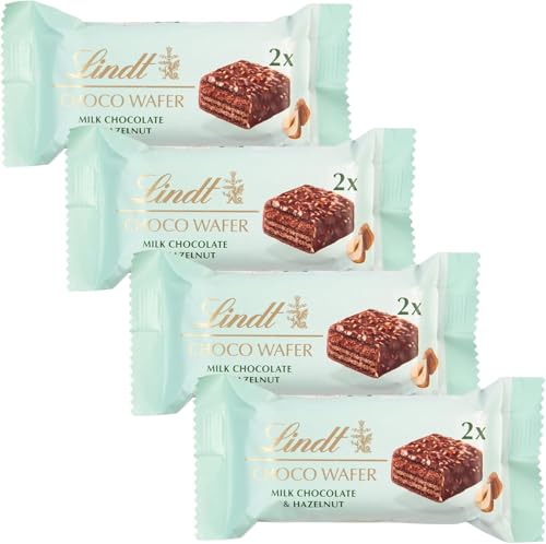 Milk Chocolate Wafer Bundle With Lindt Chocowafer 30g (4 Pack)
