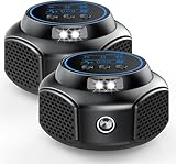 Ultrasonic Pest Repellent Plug-in, Electronic Mouse Traps & Insect Repellent, Pest Control for Rodent, Roach, Ant, Squirrel, Spider, Bugs, Mouse, Rat, Bat for Home, Office, Warehouse Black 2 Pack