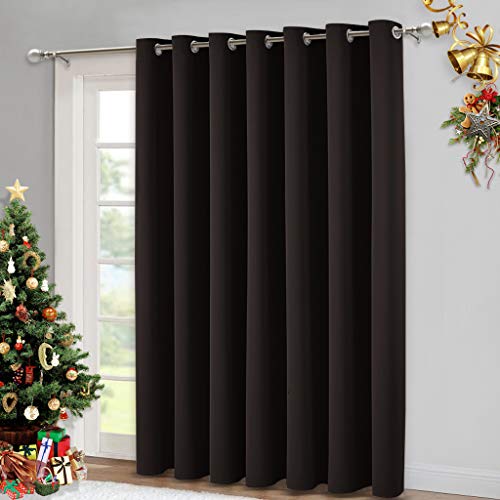NICETOWN Blackout Curtain for Sliding Glass Door - Insulated Window Covering for Dividing