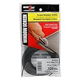 Prime-Line Products P 7516 Screen Retainer Spline, .120-in, 25-ft, Black