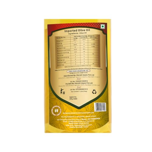 Image of Martino olive oil 1 litre Classic Olive Oil for Indian Cooking Rich in Antioxidants | Ideal for Frying, roasting, sauteing| Extra Light|Neutral Flavour