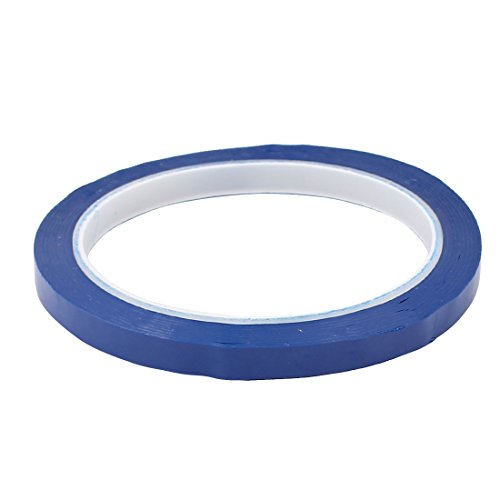 Image of uxcell 10mm Single Sided Strong Self Adhesive Mylar Tape 50M Length Blue