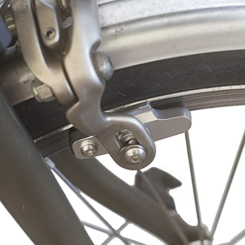 Freinage silencieux avec plaquettes en graphite Brompton