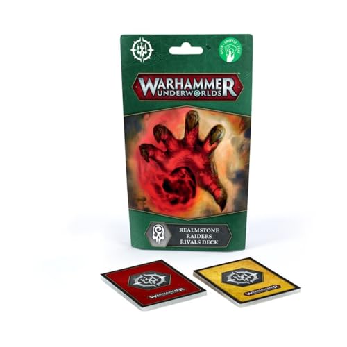 Warhammer Underworlds deck de cartes Realmstone Raiders édition Games Workshop pour collection