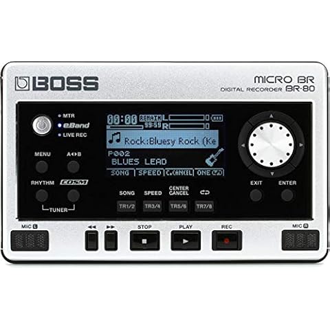 BOSS Roland BR-80 — Grabador multipista con micrófono estéreo y efectos Cover