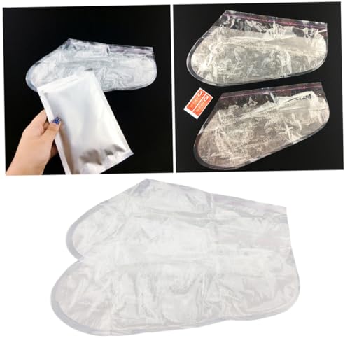 Healeved 5bolsas Mascarillas Exfoliantes Para Pies Con Extractos Naturales y Aroma Lavanda Para Suavizar Callos Eliminar Piel Dura y Olor Seguro y Suave Para Cuidado De Pies