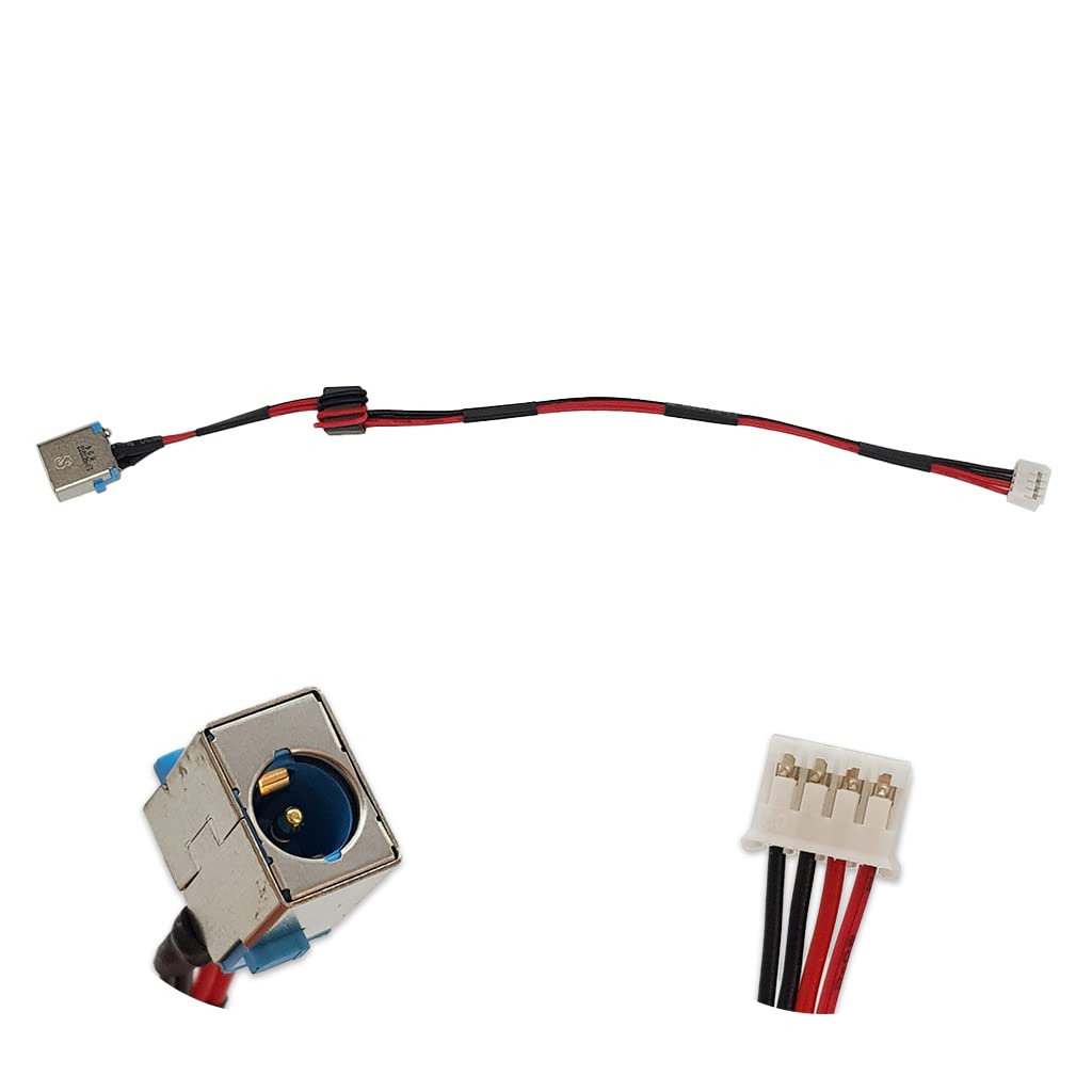 new net - DC Power Jack - Connettore di Alimentazione Compatibile con PackardBell Easynote PEW91 PEW92 PEW96 NEW90 Gateway NV52L NV56R eMachines E440 E442