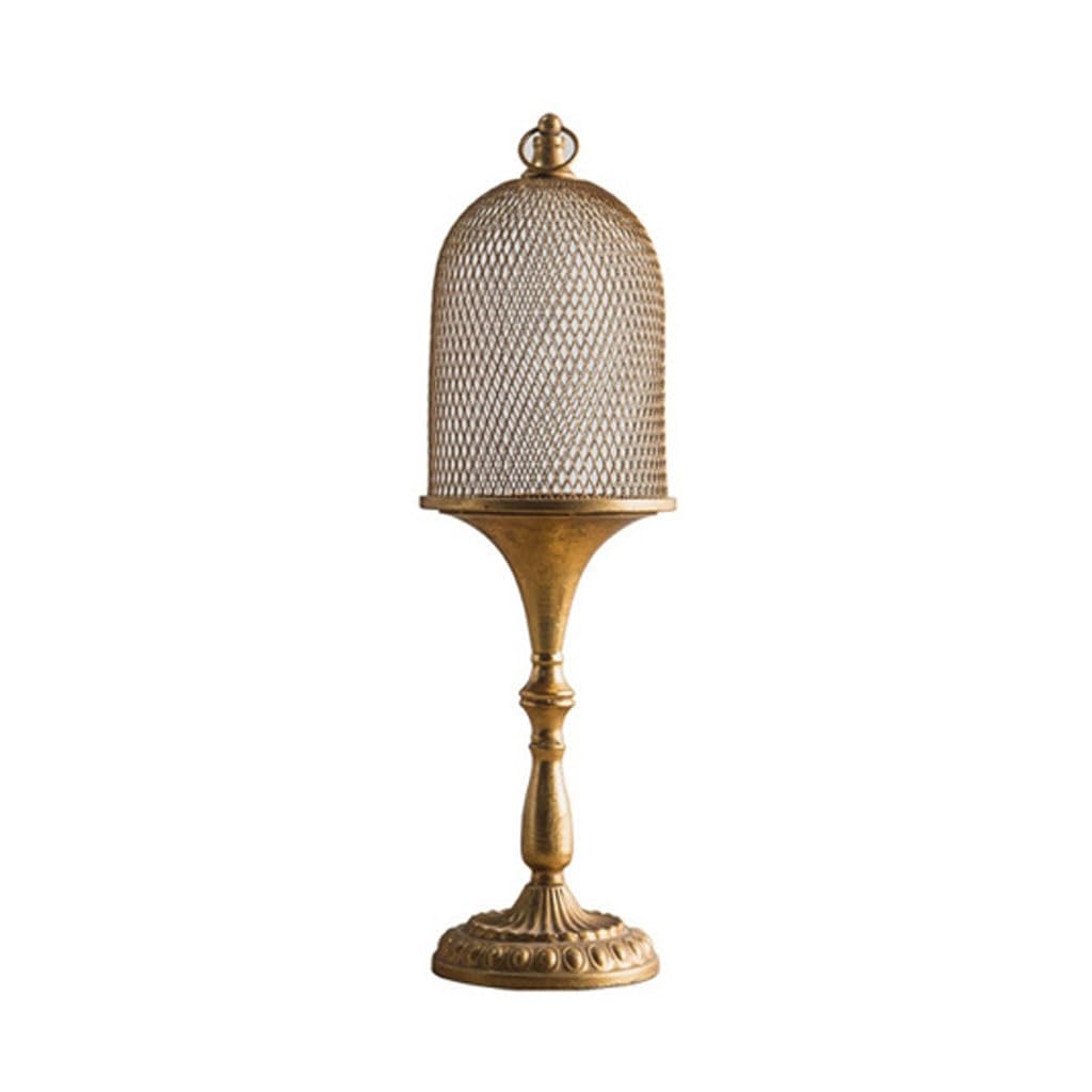 Candle Holder Iron Mesh Candle Holder, For Dining Table Centerpiece, Coffee, Mantel Or Any Tabletop Decorate Candlestick