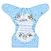 Littleforbig Washable Adjustable Reusable Waterproof Cloth Adult Diaper Wrap Cover One Size - Astro Babies