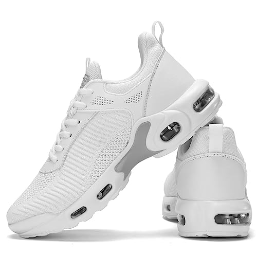 Image of Kapsen Men's Air Running Shoes Lightweight Breathable Walking Shoes Non Slip Fashion Sneakers Mesh Workout Casual Sports Shoes