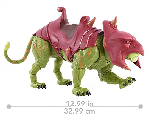 Masters of the Universe GYV18 - Masterverse Battle Cat, ca. 35 cm große MOTU Actionfigur zum Spielen und Sammeln, für… – Bild 3