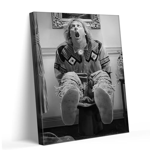 Funny framed canvas wall art poster (16x20)