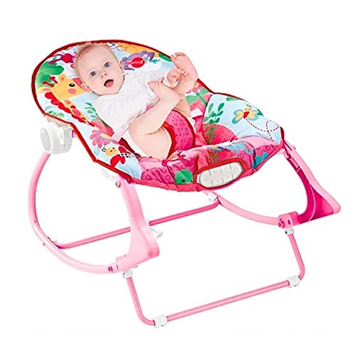 Cadeira de Descanso Musical FunTime New 18kgs Rosa-Maxi Baby