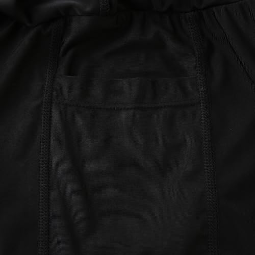 KIDDLETOWN Mädchen Röcke Tennisrock Mädchen mit Taschen Innenhose Faltenrock Minirock Schuluniform Sportrock Sommer Tennisrock Sport Skater Skorts Röcke 8-9 Jahre