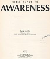 Three Roads to Awareness B0006CKEDK Book Cover