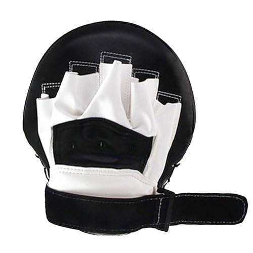 Almohadillas de Boxeo|Boxeo Manoplas de de Enfoque Curvo Almohadillas de Mano de Objetivo de Entrenamiento Polipiel para Karate, Muay Thai Kick, Sparring, Dojo, Artes Marciales