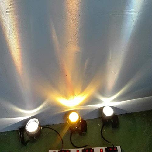 Projecteurs longue portée rouge vert bleu jaune pour éclairage de toit