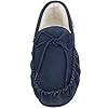 SNUGRUGS Men's Monty Suede Wool Rubber Sole Moccasins, Navy 8 UK / 42 EU #1