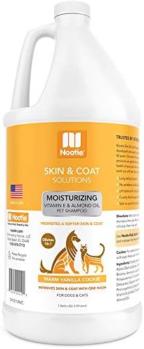 Nootie - Pet Shampoo for Sensitive Skin - Revitalizes Dry Skin & Coat - Natural Ingredients - Soap, Paraben & Sulfate Free - Cleans & Conditions