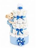 Windeltorte Junge | Klettermax | Das perfekte Geschenk zur Geburt & Taufe