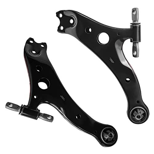 Image of Detroit Axle - Front End 14pc Suspension Kit for 2002-2003 Toyota Camry Lexus ES300 2 Lower Control Arms 2 Ball Joints 4 Outer & Inner Tie Rods 2 Boots & Bellows 4 Front & Rear Sway Bars Replacement