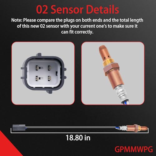 Sensor de Oxígeno para Nissan y Infiniti 1 pieza miniatura 3