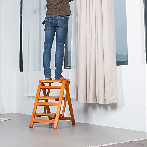 Taburete pequeño para evitar caídas con escalón plegable fácil de guardar 6