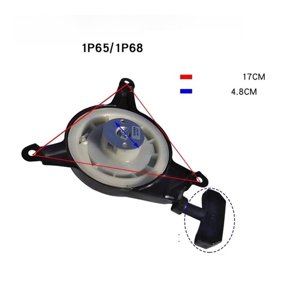 Compatible con los Accesorios 1p651p681p70 Arranque de cortacésped con Placa de tracción(1P68 Left Outlet)