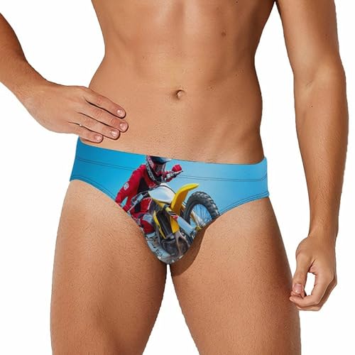 Pantalones cortos de playa tipo bikini Motorsport elásticos y de secado rápido