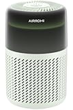 AIRROMI HEPA Air Purifier for Bedroom&Home,Pet Air Purifier for Home Pets,Removes Pet Odor,Cat Litter Smell,Dust,Smoke&Allergies,Quiet Room Air Purifier with Scents,360°Air Cleaner,A2005 Green