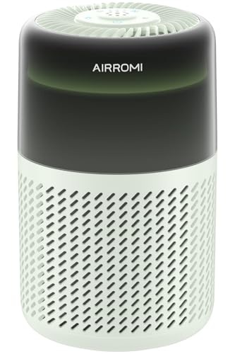 AIRROMI HEPA Air Purifier for Bedroom&Home,Pet Air Purifier for Home