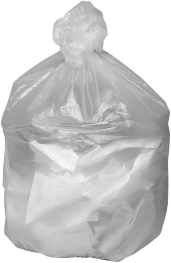 For Good 'n Tuff GNT4048 40"x46" 45-Gal 10 mic Waste Can Liners - Natural 250/CT Model-C8P8-10518