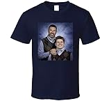 Mike Vrabel Drake Maye Step Brothers T Shirt L Navy
