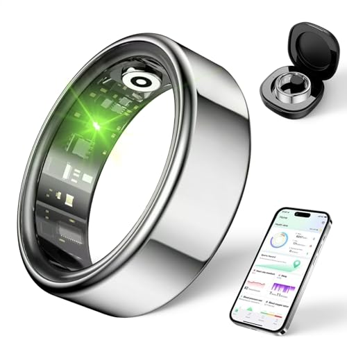 BLO2BIRO Smart Ring Health Tracker for Men Women Sleep Heart