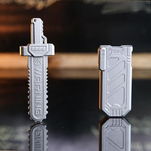 Image of Metal Fidget Toys Adults, Stress Relief Toys Adults, Ejectable Fidget Slider Ratchet Sound Stress Relief Toy ADHD Tools, Quiet Fidget Toys for Office & Home, Best Gadgets for Men