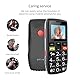 artfone C1 Seniorenhandy ohne Vertrag | Dual SIM Handy mit Notruftaste | Rentner Handy große Tasten | 2G GSM | Großtastenhandy mit Ladegerät und Kamera|1400 mAh Akku Lange Standby-Zeit