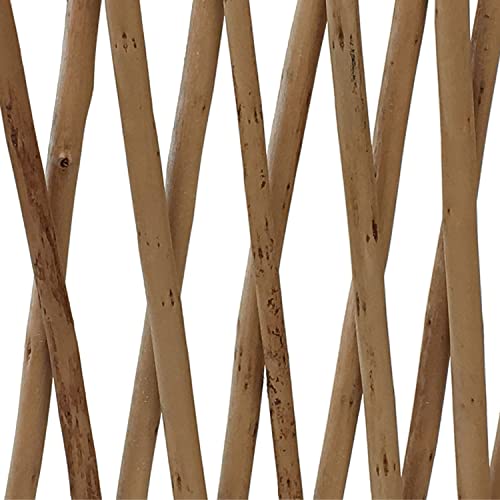 Backyard-X-Scapes-Expandable-Peeled-Carbonized-Willow-Wood-Trellis-for-Climbing-Plants-Lattice-Panel-Fence-Support-36-in-H-x-72-in-L Backyard X Scapes Expandable Peeled Carbonized Willow Wood Trellis for Climbing Plants Lattice Panel Fence Support 36 in H x 72 in L