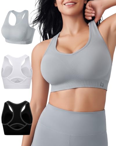 FITTIN Supportive Sports Bra for Large-Bust: 12-Hour Zero-Pressure Comfort