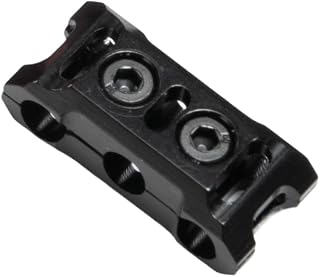 MIBIDAO Aluminum ESC Motor Manager Wire Fixed Clamp Buckle Tangle Resistant Line Clip Tool Compatible with RC Climbing Model Car Fit(12AWG Black)