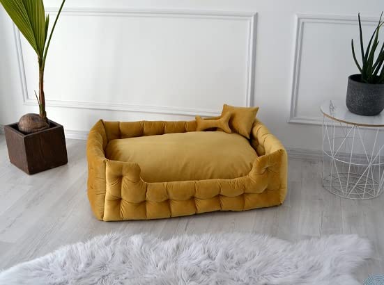 See full amazon price history chart for Gorgeous Dog Beds for Small Medium Large XL XXL XXXL Dogs, Rectangle Washable Dog Bed Comfortable and Pet Sofa Dog Bed for Large Medium Dogs Yellow Color-Large Gorgeous Dog Beds for Small Medium Large XL XXL XXXL Dogs, Rectangle Washable Dog Bed Comfortable and Pet Sofa Dog Bed for Large Medium Dogs Yellow Color-Large (B0C4GYC5F1) Amazon Price History, Amazon Price Tracker
