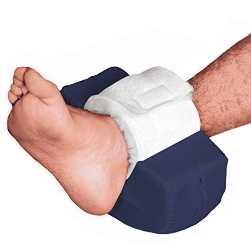 OrtoPrime Talonera Antiescaras Impermeable Forma Curva - Protector Talones Antiescaras - Cojín Antiescaras Ortopédico para Pies (Patuco Antiescaras Talla Universal)