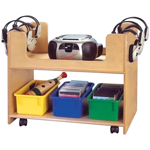 Childcraft Mobile Audio Station, Junior, 27-3/4 x 14-3/4 x 23-3/4 Inches Cover