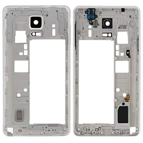Châssis intermédiaire pour Galaxy Note 4 N910V avec haut-parleur ringer et lentille noir