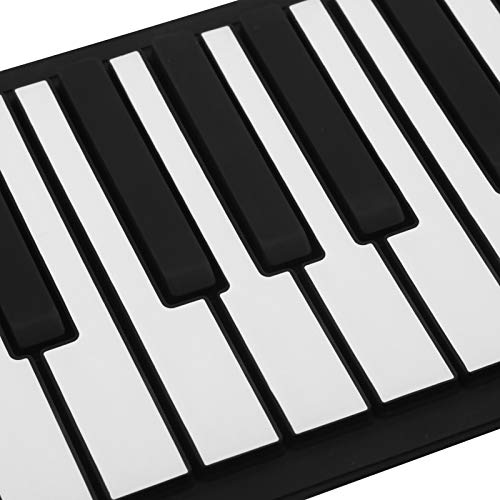 Clavier de Piano électrique Hand Roll Piano Roll Up Clavier de Piano léger pour les mélomanes pour les enfants(88 key English) - Les Beatles, Paul McCartney, John Lennon, RIngo Starr, George Harrison Clavier de Piano électrique Hand Roll Piano Roll Up Clavier de Piano léger pour les mélomanes pour les enfants(88 key English) – Image 8