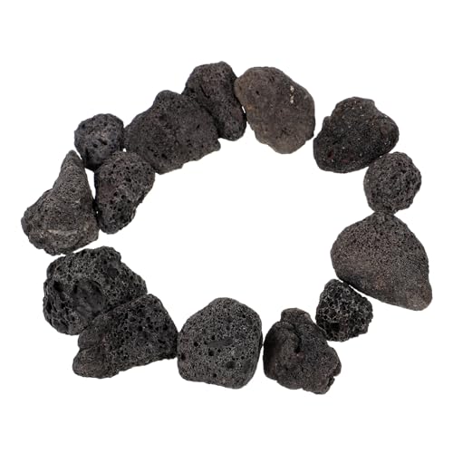 HOLIDYOYO 1packung Packung Mit Kleinen Vulkansteinen Für Fischbehälter Und Pflanzen Natürliche Poröse -Dekoration Für Aquarien Töpfe Und Kreative Projekte