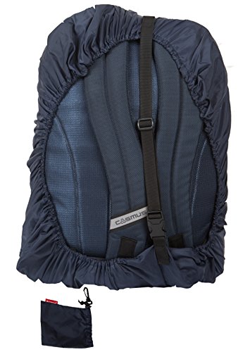 Image of Cosmus Rain & Dust Cover with Pouch for Laptop Bags and Backpacks (Navy)