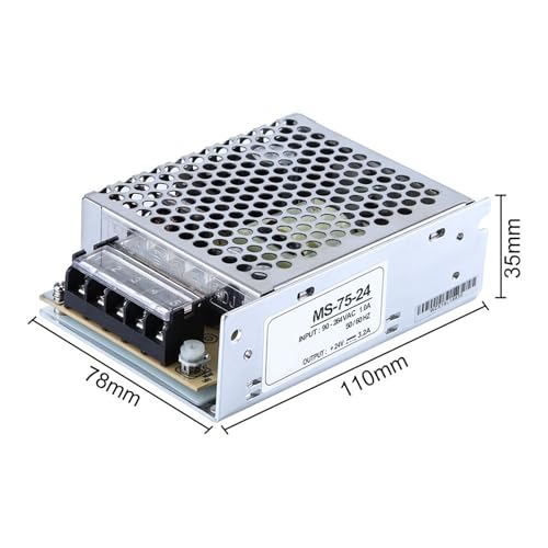 Alimentation à découpage de petite taille 24V MS-75-24 pour mini boîtier