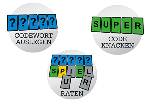 Noris 606261944 Word Duel, Plays in the Team and Solves the Codes, Card Game for 2 to 8 Players from 8 Years - Image 3