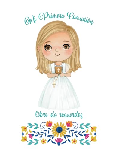 Mi Primera Comunión, libro de recuerdos: modelo BELLA