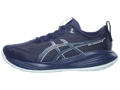 ASICS Men's Gel-Cumulus 27 Running Shoes, 10.5, Indigo Blue/Cool Grey
